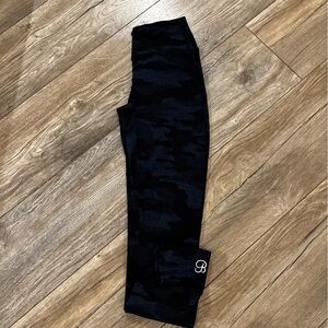 Bombshell Sportswear Black Camo Waistband Leggings